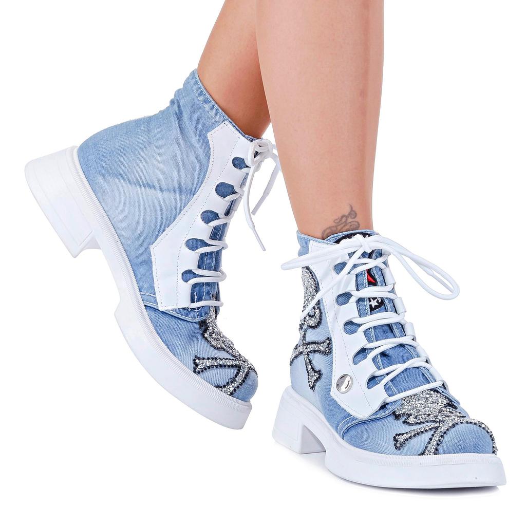 Джинсовые сапоги Обувь, Женские спортивные сапоги ручной работы, Синие туфли, Женские сексуальные сапоги, Ботинки на каблуке, Спортивные высокие сапоги, Обувь Подарок на день рождения