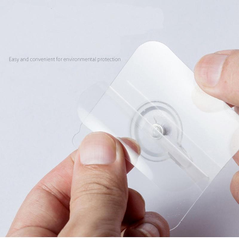 Новый 5 шт., прочный клейкий крючок для ногтей из ПВХ, настенный плакат, декоративные картины, бесшовные водонепроницаемые прочные прозрачные крючки для кухни и ванной комнаты, вешалка