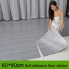 10/20pcs 60*60cm 1.5mm Thickened PVC Self-adhesive Wearproof Floor Sticker Waterproof Bathroom Decor Hom Home Decor