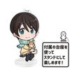 Camp Keychain Ena Saito School Uniform Laid-Back Punikore! (with stand) - Ver.
