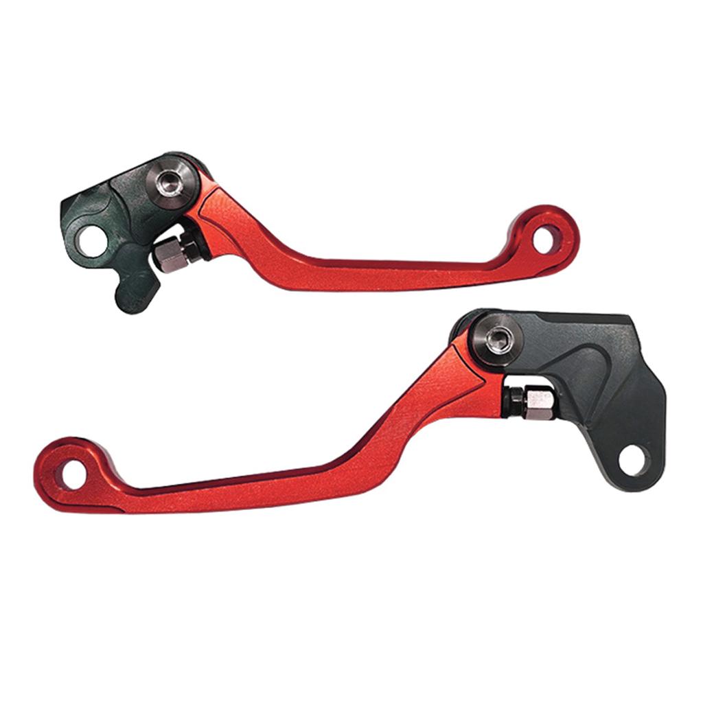 Motorcycle Short Brake Clutch Levers Handle for WR250 Replacement Aluminum Brake Clutch Lever Adjustable Brake Lever