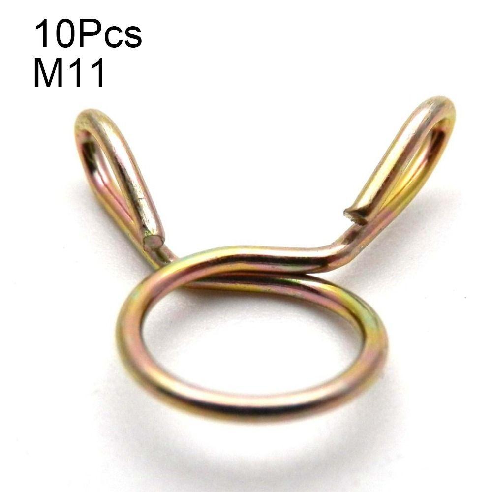 10Pcs 5-31MM Hose Clamp Air Tubing Spring Hoop Pipe Clip  Fuel Tube Water Pipe Motorcycle Scooter