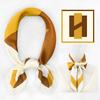 Women'S New Fashionable Atmosphere Simulation Silk Scarf Neck Protection Scarf Spring Summer Autumn Square Scarf