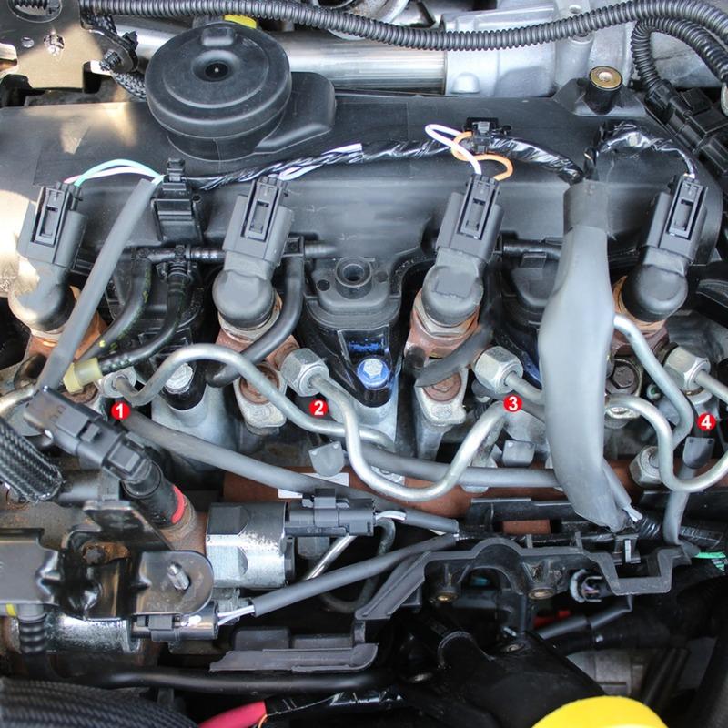 4 шт. Дизельный отопитель Никелирование Свечи накаливания Для Dacia Logan 1.5DCi 110655687R 8200682592 2012 2013 2014 2015 2016 2017 -