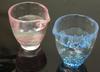 ADERIA Tsugaru Vidro Sake Hydrangea, изготовлено индивидуально, охлажденное саке, подарок на новоселье, небольшой подарок на пенсию, день рождения.