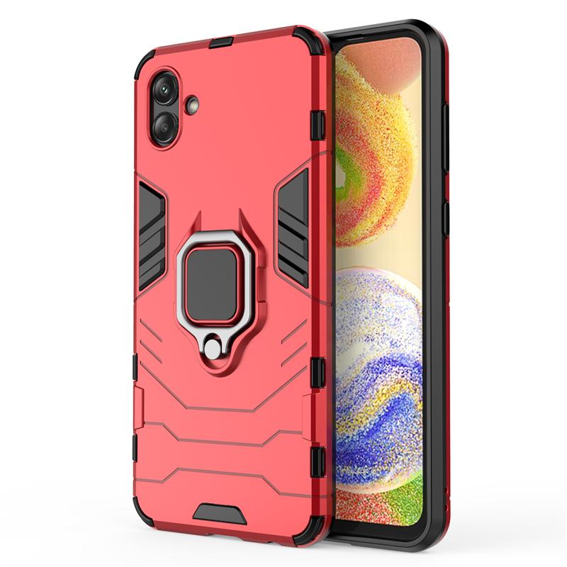 A04e SM-A042F Case Luxury Protect Magnetism Mobile Phone Ring Stand Capa For Samsung Galaxy A04 A 04 E A 04E SM-A042M A14 Cover
