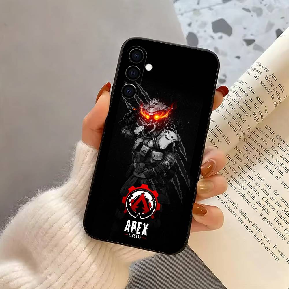 Game A-Apex L-Legends Phone Case For Samsung Galaxy A73,A72,A71,A70,A53,A52,A51,Others Soft Black Cover