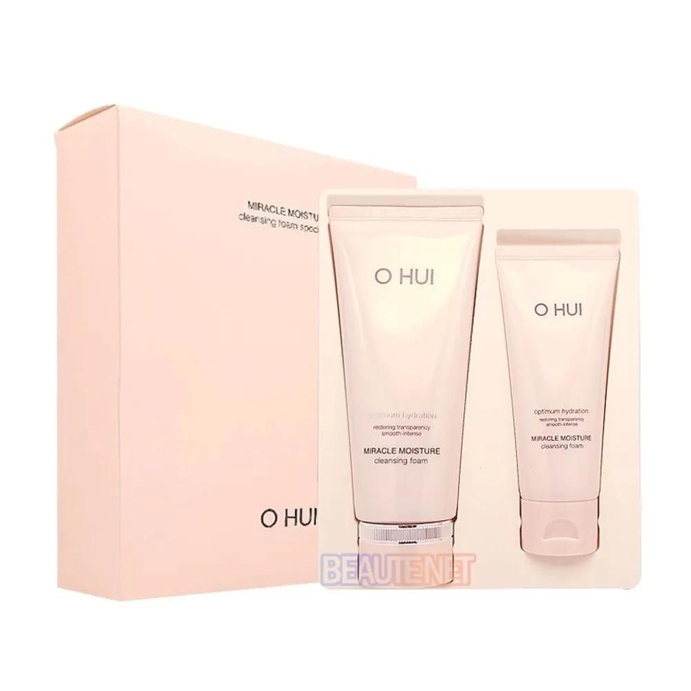 O HUI Miracle Moisture Очищающая пенка Специальный набор 200 мл+100 мл