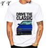 Drive The Classic CRX JDM Civic Type R Car T-Shirt New Men's Short Sleeve Boy Casual Tops Japan Legend Drift King White Tees