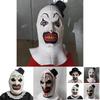 Латексная маска клоуна Террифаер с кровавыми акцентами для Хэллоуина и косплея