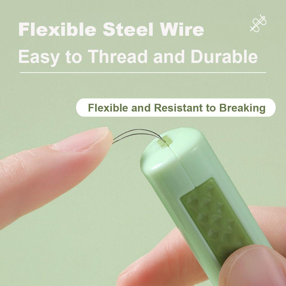 Embroidery Stitch Plug-in Needle Threader 2 in 1 Seam Ripper Tool  Knitting Craft