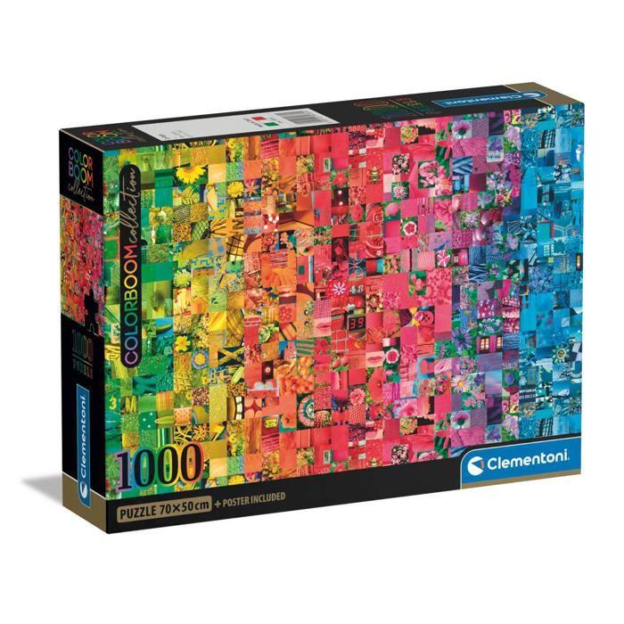 Puzzle - CLEMENTONI - COLORBOOM - 1000 pièces - 70x50 cm - Écologique
