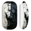Mouse - Maniacase - Black and White Horses - Wireless - USB - Nano Wifi Key