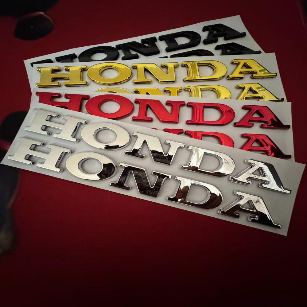 AAAMC1 Наклейка Honda Трехмерная Гальваническое покрытие Буквы HONDA Водонепроницаемый Логотип для Мотоцикла Подходит для PCX160CBR650и Других Моделей