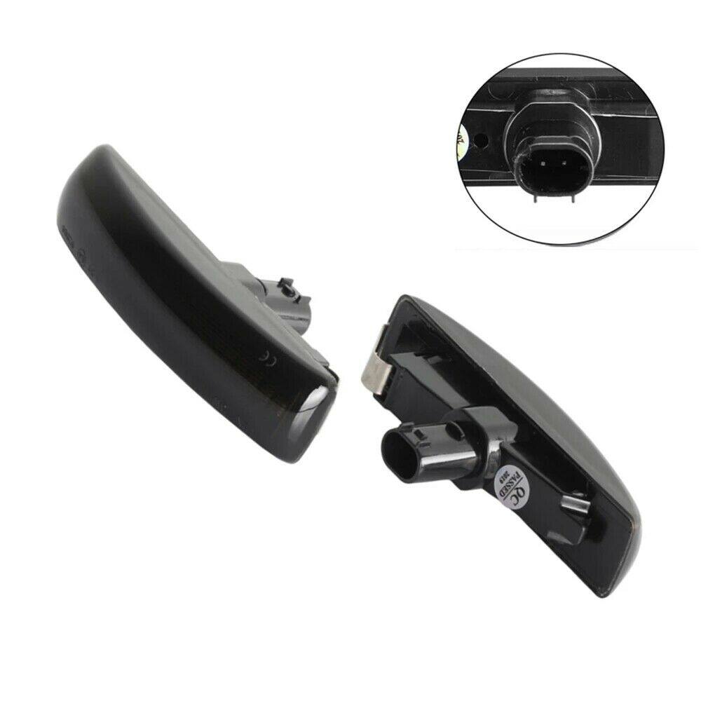 2X динамические светодиодные боковые габаритные фонари, плавный указатель поворота, боковой повторитель лампы, панельная лампа Land Rover