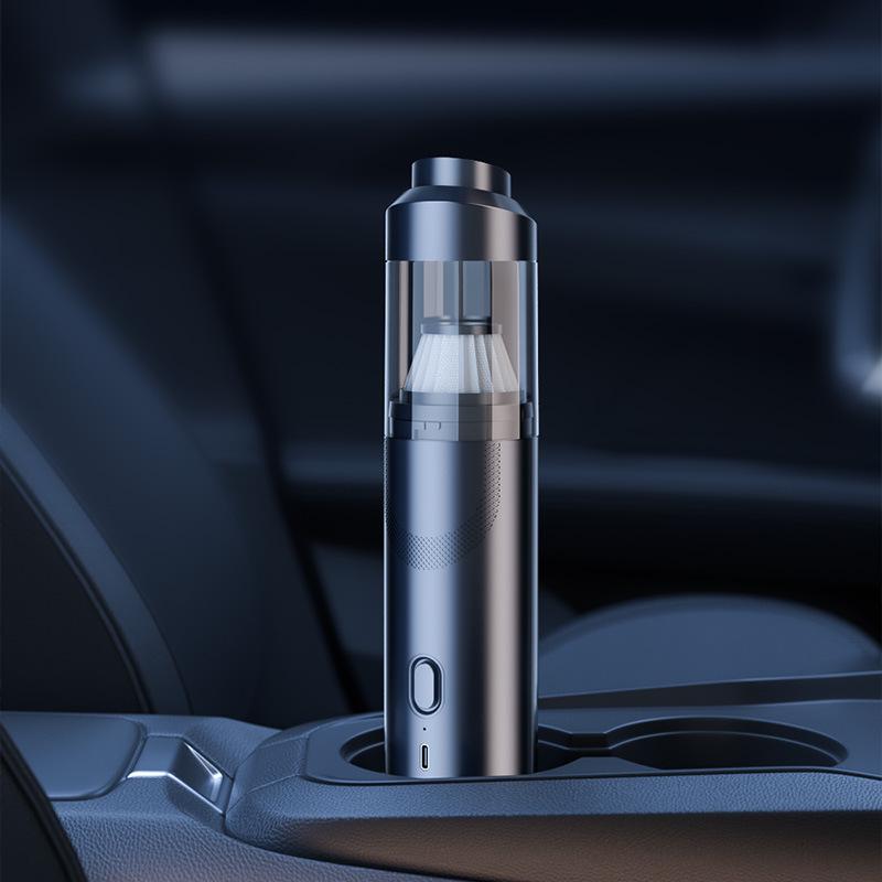 Компактный беспроводной автомобильный пылесос с мощным всасыванием и функцией выдува