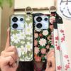Flower Shockproof Phone Case For UMIDIGI G9 5G/Note9 5G Ring Silicone Fashion Design Dirt-resistant Anti-dust Kickstand