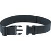 TRUSCO Buckle Working 50mm 2 Pieces One-Touch Belt, Wide, Black, TC-50BK,