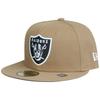 New Era 59fifty Fitted Cap - Las Vegas Raiders Khaki