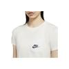 Nike As W Nsw Tee Icon Clash Logo Print Casual Sports Short Sleeve T-Shirt Women Tops Beige CT8855-110
