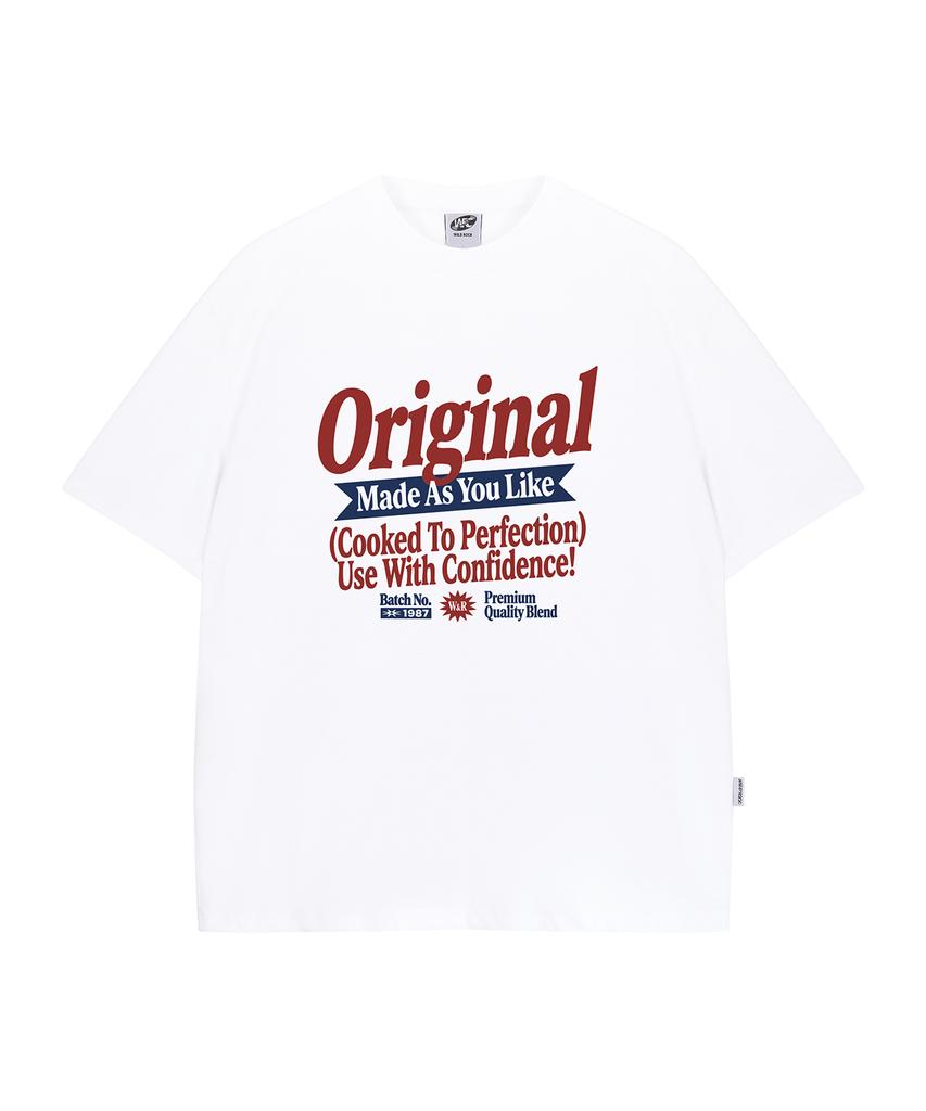 WILDROCK [Set] Wild Graphic Cool Cotton Oversized Short Sleeve T-Shirt Part02_4 Style