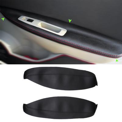 Для Nissan Qashqai J10 2007 2008 2009 2010 2011 2012 2013 2014 2015 Ручка двери автомобиля Панель подлокотника Чехол из микрофибры