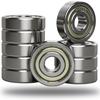 10Pcs 6200 6201 6202 6203-ZZ Deep Groove Ball Bearings, Double Metal Sealed