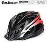 Adult Cycling Helmet Mountain Bike Road Safety Protection Matte Finish Half With Rear Light Button