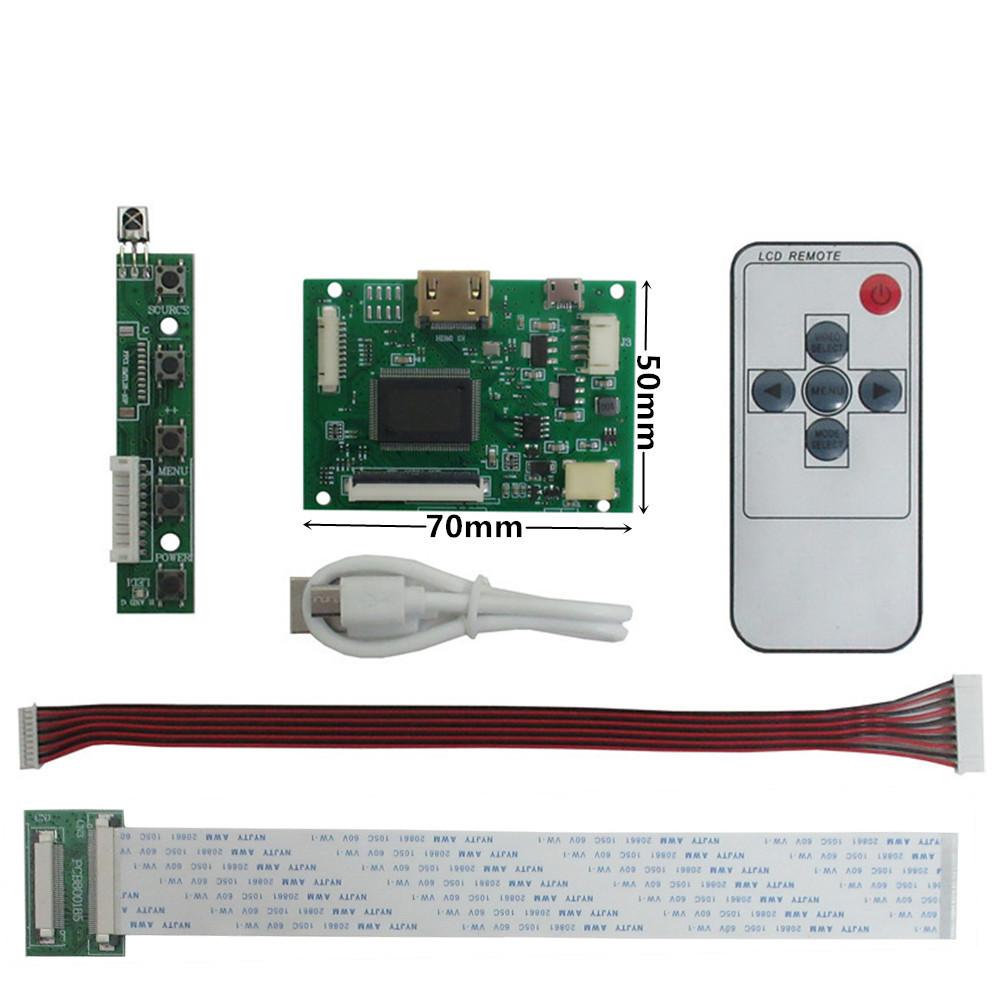 Плата управления драйвером с монитором 8 дюймов, разрешение 1024х768