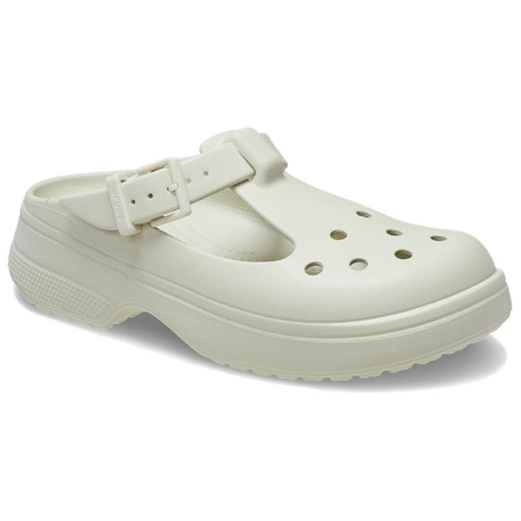 Crocs Удобные модные клоги 4 см женские белые