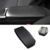 Soft Carbon Texture Leather Armrest Cover For Toyota Prius 2004 - 2009 Car Center Control Armrest Box Skin Cover Sticker