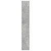 vidaXL Bücherregal Betongrau 40x30x189 cm Holzwerkstoff