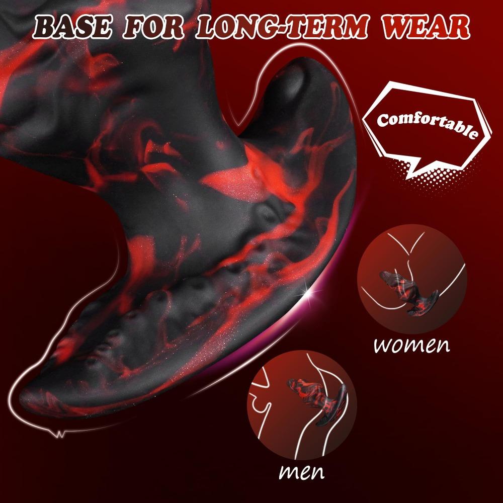 Мягкий силиконовый анальный пробка Extra Large Носимый анальный дилататор Фантазийный дилдо Женская взрослая анальная игрушка