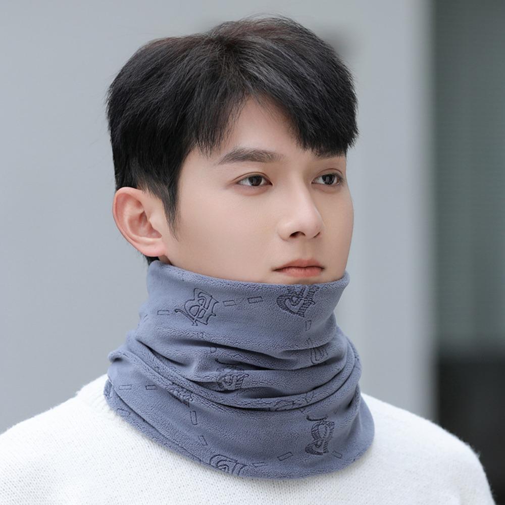 Шарфы с утолщенной подкладкой, полиэстеровый спортивный шарф, модная шапка-пуловер