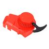 Pull Start Recoil Starter Aluminium Alloy Pull Recoil Starter with Flywheel for Most 47cc 49cc 2 Stroke Pocket Bikes ATV
