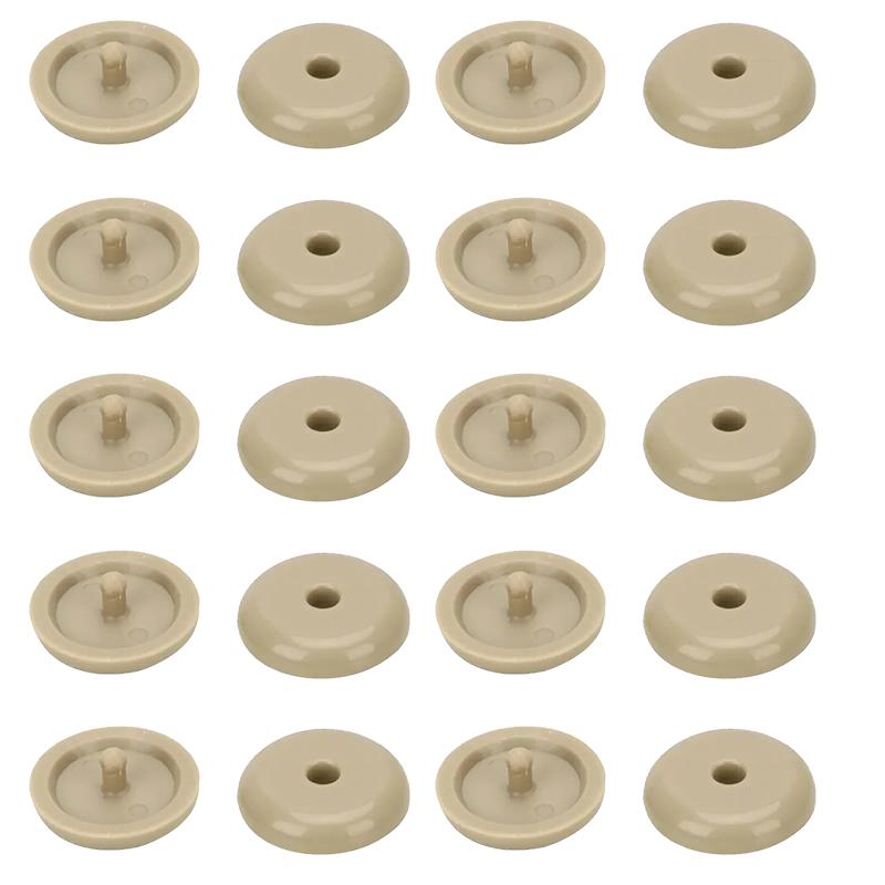 10/50pcs Car Safety Seat Belt Buckle Stopper Automobile Seatbelt Spacing Limit Stop Plastic Black Gray Beige Button Accessories
