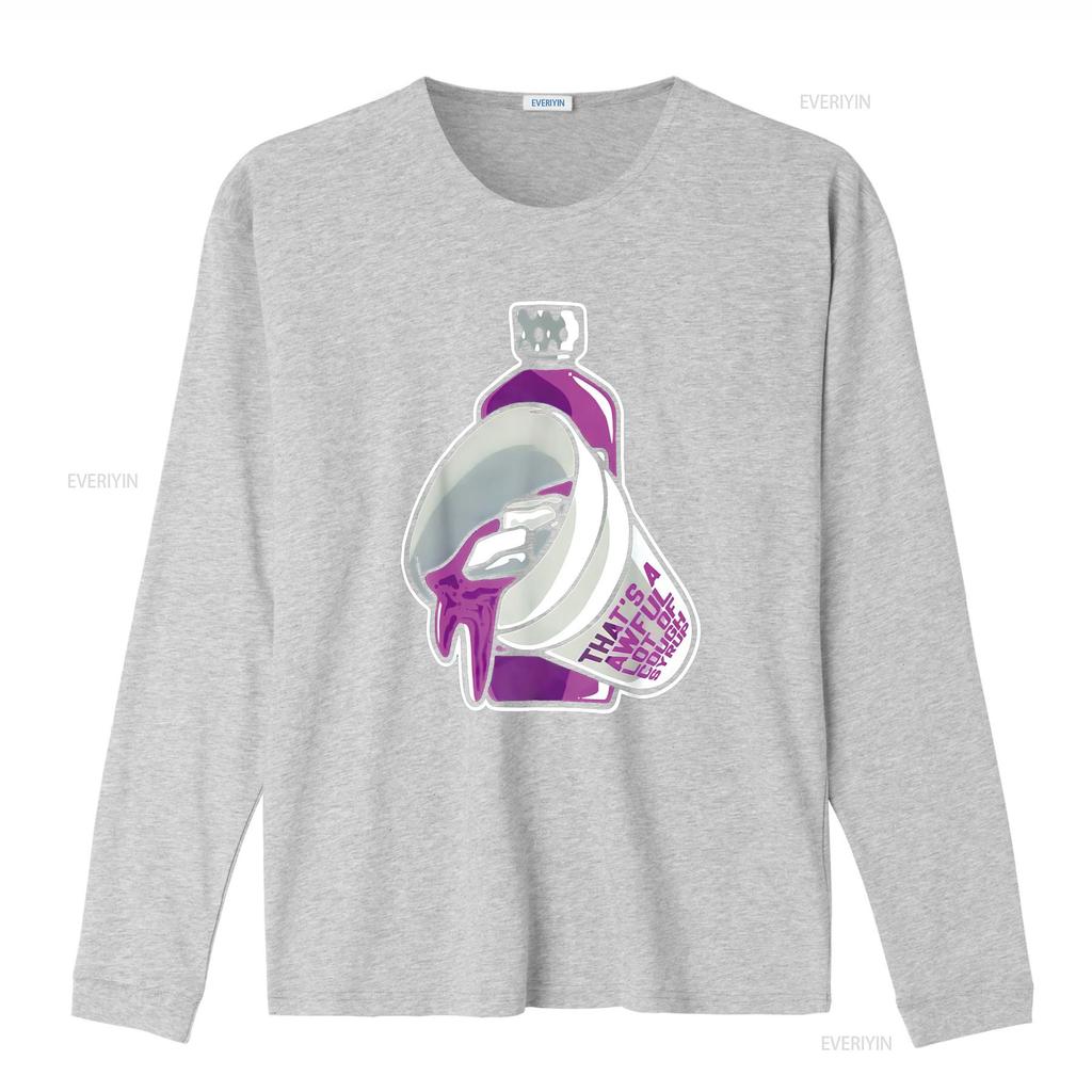 Double Cup That S A Awful Lot Of Cough Syrup T Shirt Vintage Washed Comfortable Slightly Versatile Unisex Top For Everyday Wear