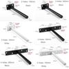 Screw Mounting Plate Floating Hidden Wall Shelves Supports Metal Brackets Shelf Bracket Concealed