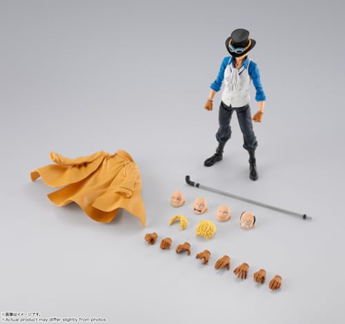 TAMASHII NATIONS S.H.Figuarts ONE PIECE Sabo - Chief of Staff of the Revolutionary Army - Approximately 155mm PVC & ABS Painted Movable Figure