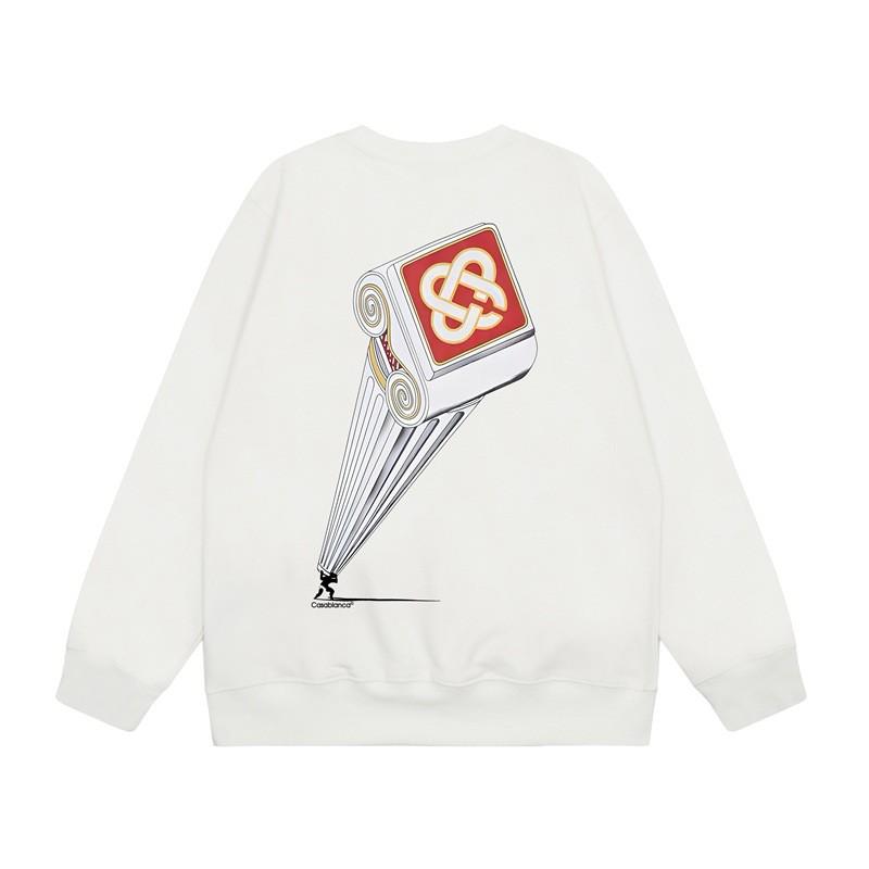 Unisex Oversized Cotton Graphic Tee Streetwear Loose Fit Crew Neck Long Sleeve T-Shirt Teens Adults