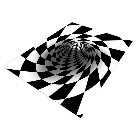 3D Оптическая Иллюзия Напольный Коврик Нескользящий Устойчивый Дизайн Водопоглощающий Напольный Коврик Потрясающий Визуальный Эффект Норы Ковер Декор для Гостиной Спальни