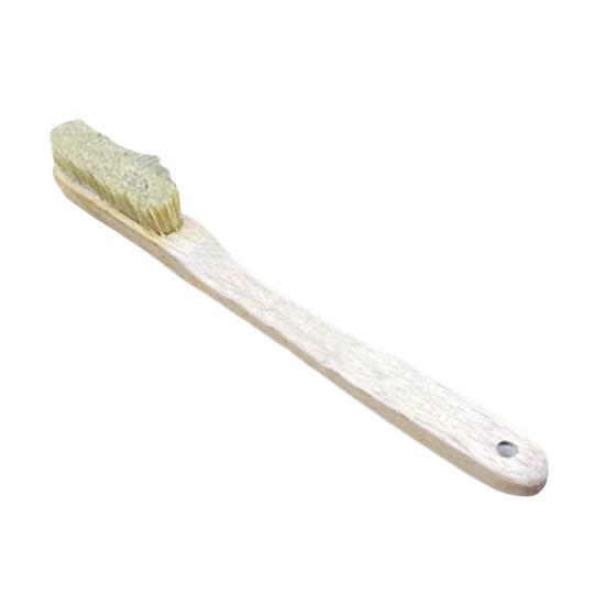 Yousheng Rock Climbing Brush with Wooden Ergonomic Handle Thick Boar Bristles Portable Indoor Outdoor Climbing Bouldering Brush Cleaning Tool