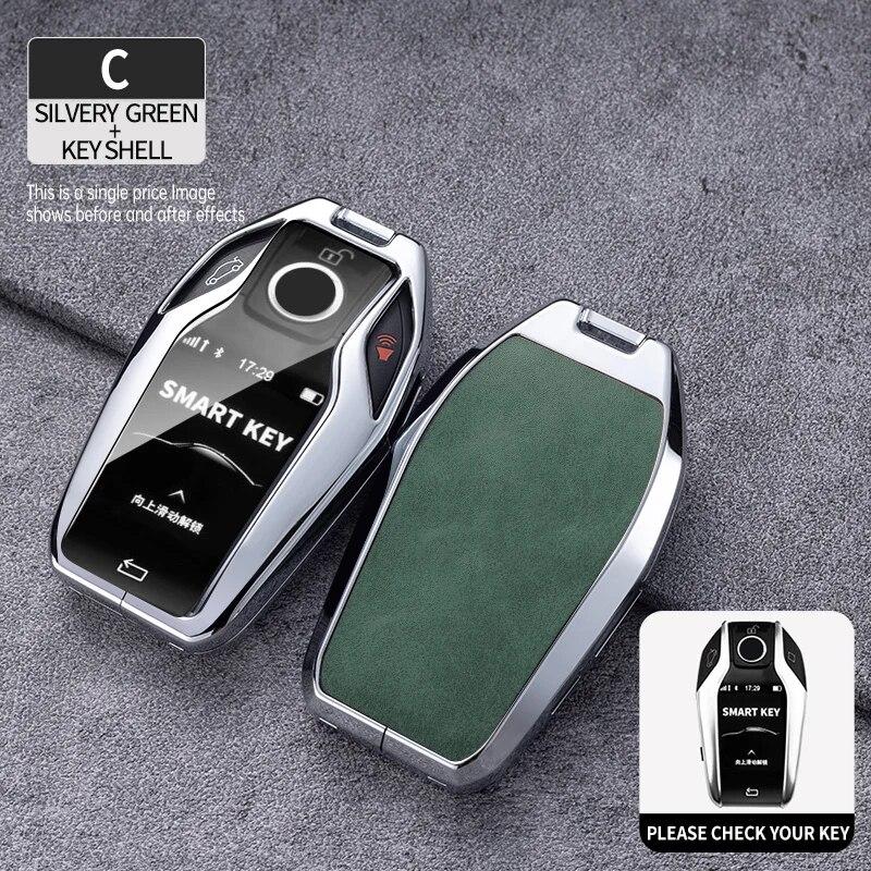 Чехол для дистанционного ключа из цинкового сплава для BMW 5 7 серии G12 G11 G30 G32 G31 I8 I12 I15 G01 X3 G02 X4 G05 X5 G07 X7, автомобильная сумка