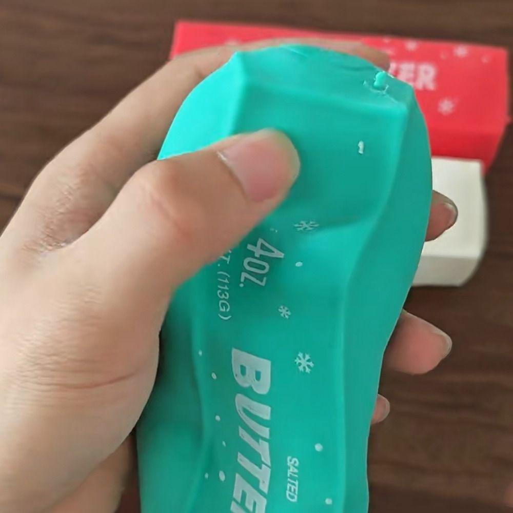 Sound Effects Crackling Butter Bar Christmas Theme Sensory Stress Stick Office Desk Toy