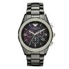 Emporio Armani AR1455 Black Ceramica White Crystal Ladies' Watch