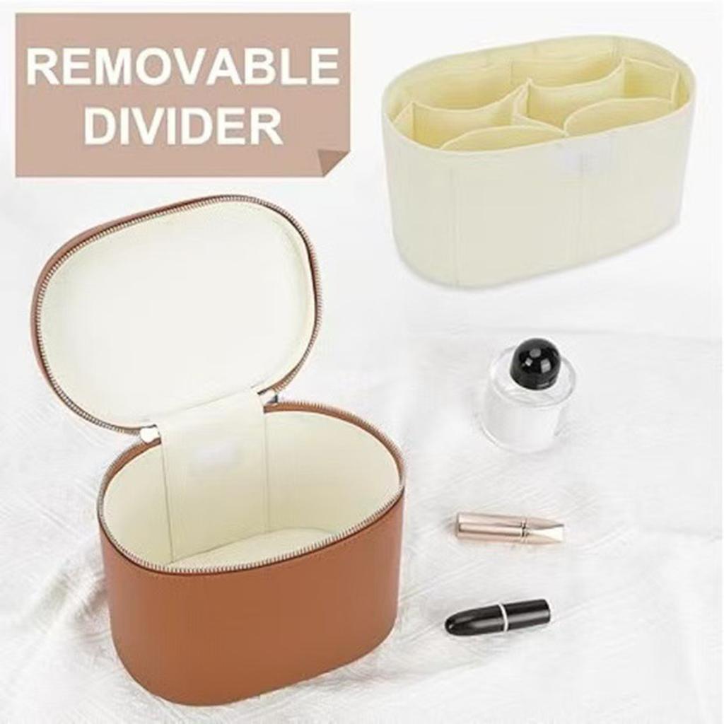 Light Luxury, Simple And Portable Handheld Storage Bag, Large Capacity Makeup Storage Bag