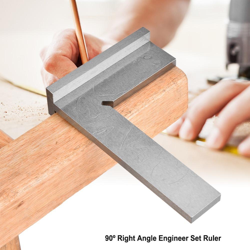 90 Degree Engineer Square High Accuracy Right Angle Ruler Machinist Square Measurement Work
