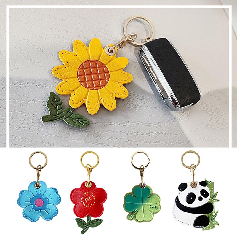 Soft Silicone Fruits Pattern Access Card Case Anti Loss Tracking Protector for Workplace and School Entry Security