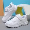 Little White Shoes Children 8 Shoes 9 Spring Girls 6 Sports Shoes 7 Leather Waterproof 10 Boys White Shoes 12 Older Children 15 Years Old