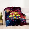 Fcb Crest Blanket Durable Comfort Great for Picnics Seaside Livingroom Four Seasons Universal Modern Gift for Travel Home Birthdays